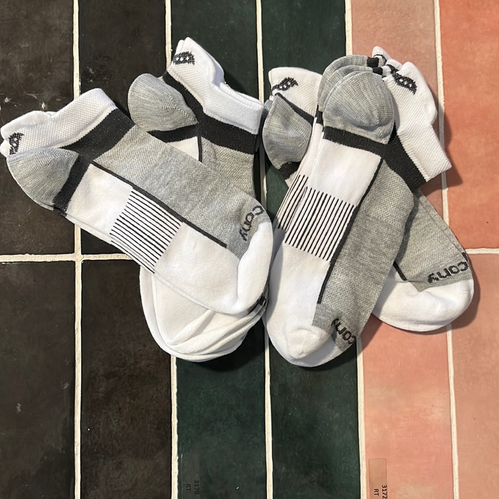 Saucony Running Socks - 6 pairs